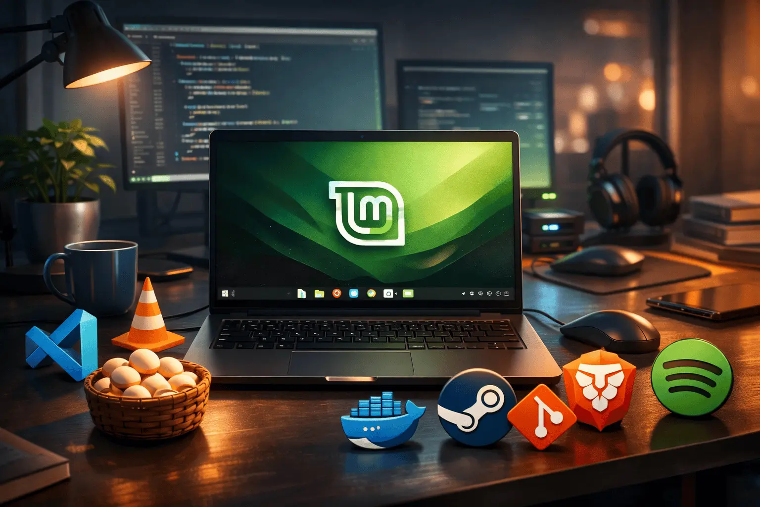 15 Aplikasi Wajib Setelah Install Linux Mint Baru
