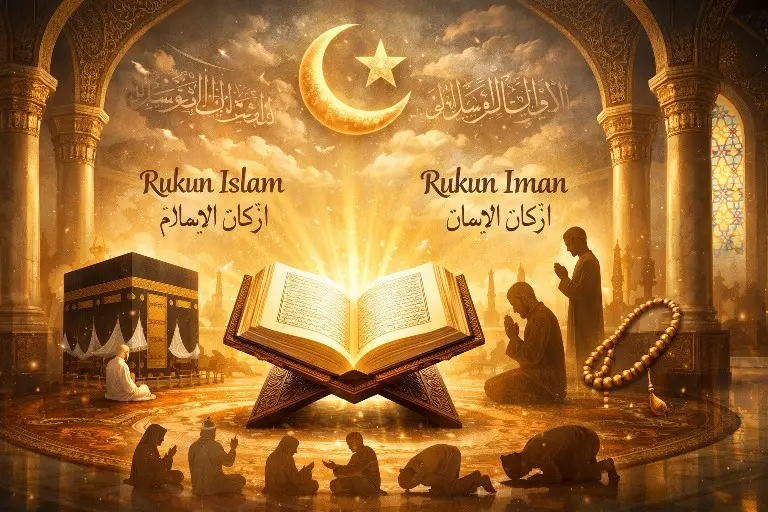 Rukun Islam dan Rukun Iman