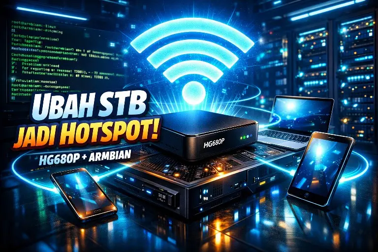 Mengubah STB HG680P Menjadi Hotspot Wi-Fi